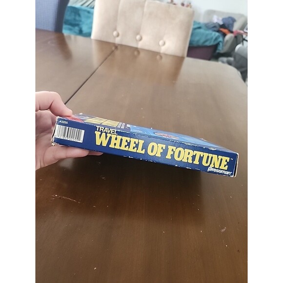 VTG TRAVEL WHEEL OF FORTUNE Games to Go Pressman 1988 Nostalgic Vanna White Pat - Picture 4 of 10
